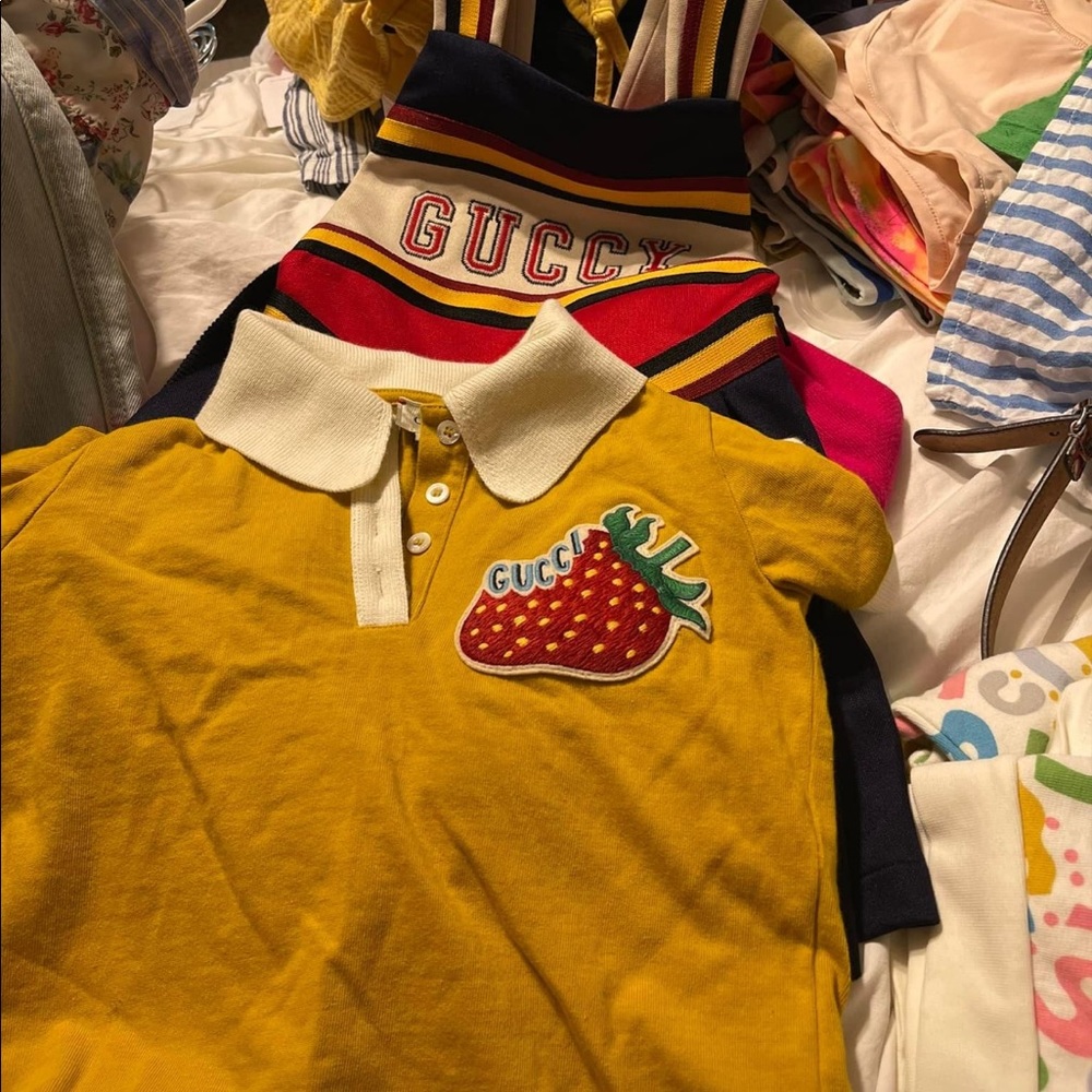 Toddler girl Gucci polo worn only one time